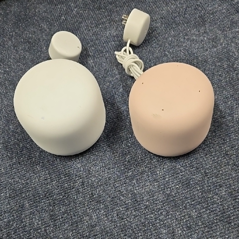 Google Wifi and Smart Speaker Set - White and Pink